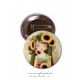 Badge 56 mm "Geisha Tournesol"