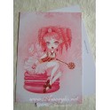 Carte d'art A6 "Queen Candy"